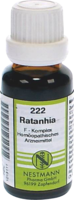 RATANHIA F Komplex Nr.222 Dilution